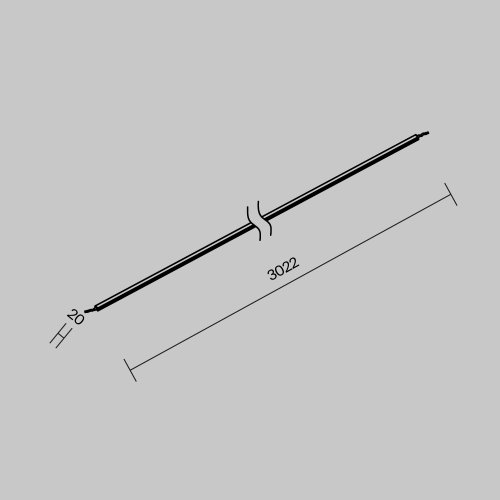 Уличная токоведущая лента 3м Exility IP O-TR001-PL-L3 Maytoni чёрный в стиле хай-тек современный для светильников серии Exility IP exility ip уличная фото 6 Уличная токоведущая лента 3м Exility IP O-TR001-PL-L3 Maytoni чёрный в стиле хай-тек современный для светильников серии Exility IP exility ip уличная фото 6