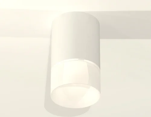 Светильник накладной Techno spot XS7421025 Ambrella light белый 1 лампа, основание белое в стиле хай-тек современный круглый фото 2