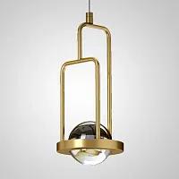 Светильник подвесной DIGHTON 191671-23 ImperiumLoft латунь на 1 лампу, основание латунь в стиле современный скандинавский 