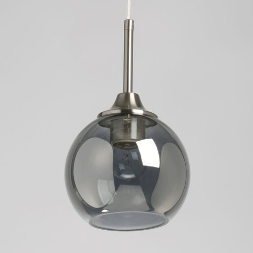 Светильник подвесной Крайс 657012601 DeMarkt белый 1 лампа, основание никель в стиле современный  фото 3