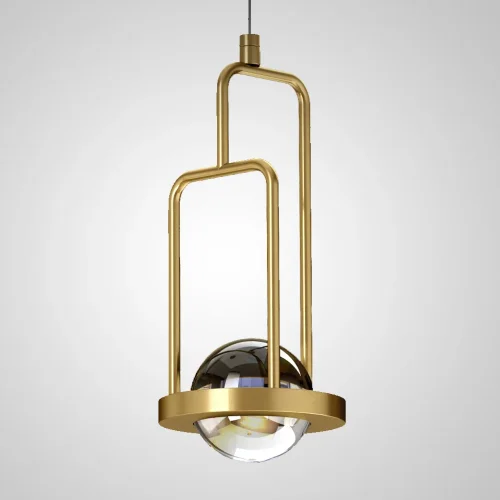Светильник подвесной DIGHTON 191671-23 ImperiumLoft латунь на 1 лампу, основание латунь в стиле современный скандинавский Светильник подвесной DIGHTON 191671-23 ImperiumLoft латунь на 1 лампу, основание латунь в стиле современный скандинавский
