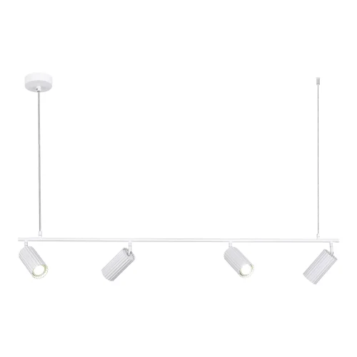 Светильник подвесной Kendo SL1213.503.04 ST-Luce белый 4 лампы, основание белое в стиле минимализм  фото 3