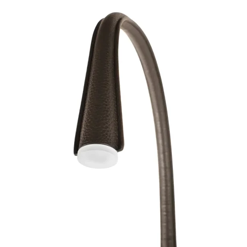 Бра с выключателем LED Arrow 10398 LOFT IT коричневый на 1 лампу, основание коричневое в стиле современный для чтения гибкая ножка фото 5