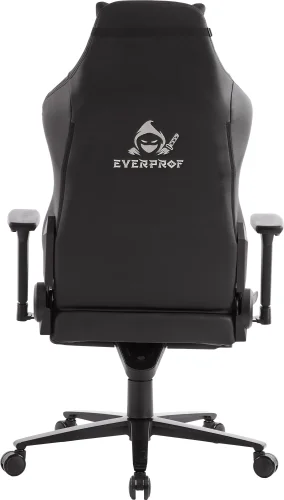 Геймерское кресло Blackshot Экокожа Черный EP Blackshot PU Black Everprof, чёрный/экокожа, ножки//, размеры - 1300*1380***770* фото 5
