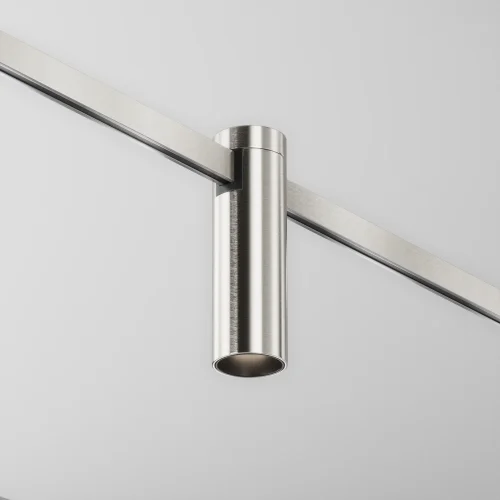 Трековый светильник Focus Led Flarity 4000K 5Вт 60° TR143-1-5W4K-W-PT Maytoni никель для шинопроводов серии Magnetic trаck system Flarity никель фото 3