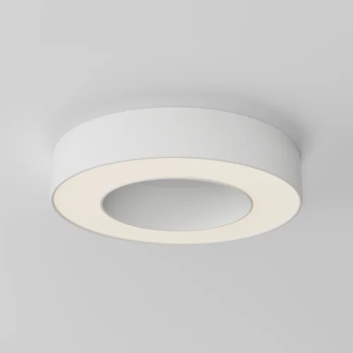 Светильник потолочный LED Lua C093CL-24W3K-W Maytoni белый на 1 лампу, основание белое в стиле современный хай-тек круглый фото 3
