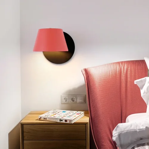 Бра PAIL 101884-26 ImperiumLoft жёлтый на 1 лампу, основание чёрное в стиле современный фото 9