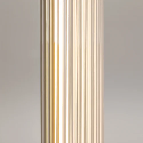 Торшер LED Loom MOD258FL-L15BS3K Maytoni прозрачный на 1 лампу, основание латунь в стиле современный хай-тек фото 3