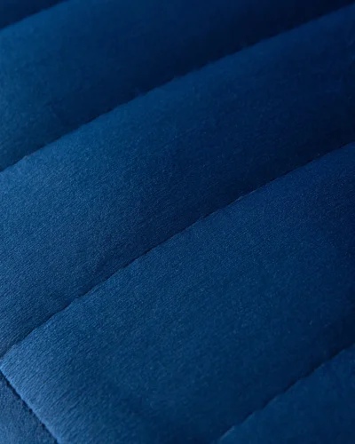 Стул барный 5019-LM CHARLY, цвет сиденья синий велюр (MJ9-117), цвет основания хромированная сталь Dobrin, синий/велюр, ножки/металл/хром, размеры - 990*1200***610*540 фото 7