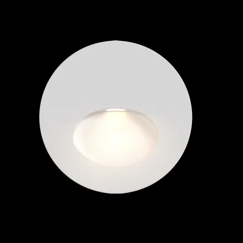 Подсветка для лестниц LED Bil O015SL-L3W3K Maytoni уличный IP54 белый на 1 лампу, плафон белый в стиле современный LED фото 9