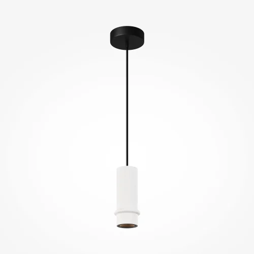 Светильник подвесной LED Pilastro MOD430PL-L5W3K1 Maytoni белый на 1 лампу, основание чёрное в стиле современный фото 3