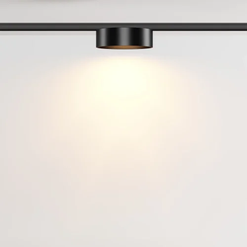 Трековый светильник Zon 2700К 12Вт 100° Magnetic track system Levity TR189-1-12W2.7K-B Maytoni чёрный для шинопроводов серии Magnetic track system Levity чёрный фото 6