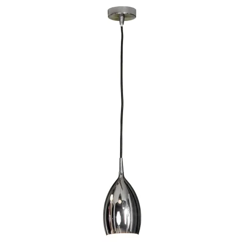 Светильник подвесной Collina GRLSQ-0706-01 Lussole хром 1 лампа, основание хром в стиле современный 