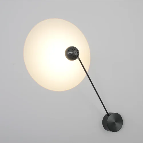 Бра LED ALTO AP5W LED BLACK Crystal Lux чёрный на 1 лампу, основание чёрное в стиле современный фото 3