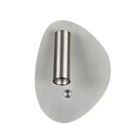 Бра с выключателем LED Roy 7184/9WL Odeon Light никель на 1 , основание никель в стиле хай-тек для чтения