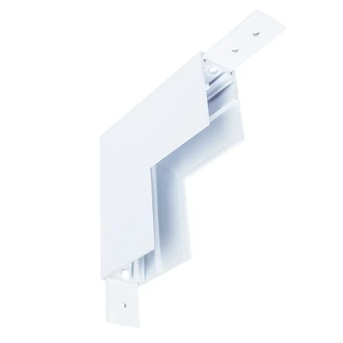 Коннектор угловой внутренний для накладного магнитного шинопровода Linea-Accessories A480833 Arte Lamp белый в стиле для светильников серии Linea-Accessories накладной linea магнитная