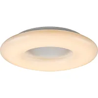 Светильник потолочный LED QUENTIN 42506-44 Globo белый на 1 лампу, основание белое в стиле современный 