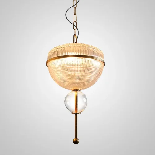 Светильник подвесной AMPLE E 212139-26 ImperiumLoft прозрачный 3 лампы, основание золотое в стиле современный арт-деко  фото 14