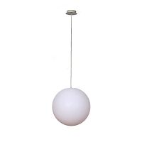 Светильник подвесной EXTERIOR 1397 Mantra белый 1 лампа, основание белое в стиле минимализм современный шар
