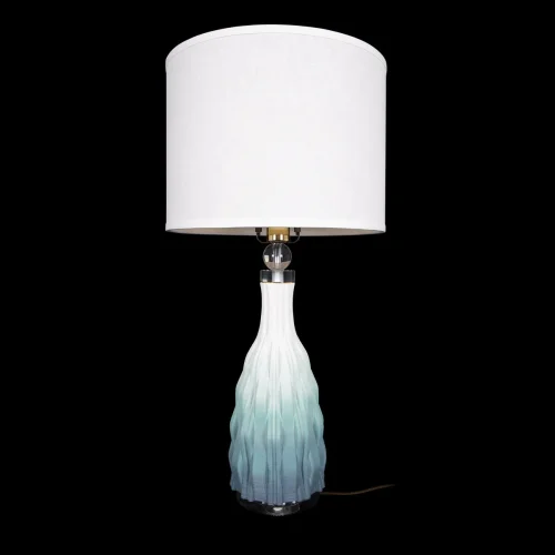 Настольная лампа Mediterraneo 10262T/L LOFT IT белая 1 лампа, основание голубое синее керамика в стиле классический современный  фото 2