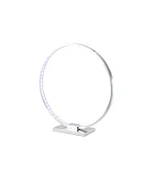 Настольная лампа MODENA T170 LED RGB Lucia Tucci хром белая на 1 лампу, основание хром полимер металл в стиле современный 