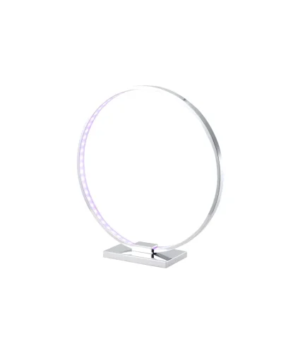 Настольная лампа MODENA T170 LED RGB Lucia Tucci хром белая на 1 лампу, основание хром полимер металл в стиле современный 