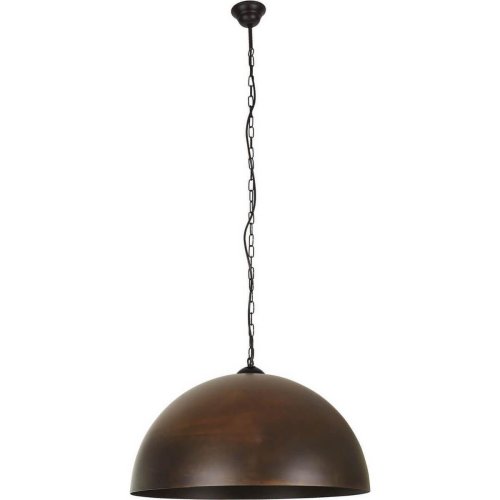 Светильник подвесной Hemisphere Rust 6368-NW Nowodvorski коричневый 1 лампа, основание коричневое в стиле лофт 