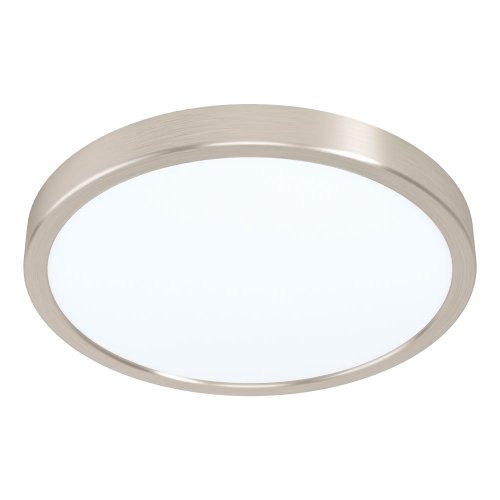 Светильник накладной LED Fueva 5 99221 Eglo белый 1 лампа, основание матовое никель в стиле современный круглый