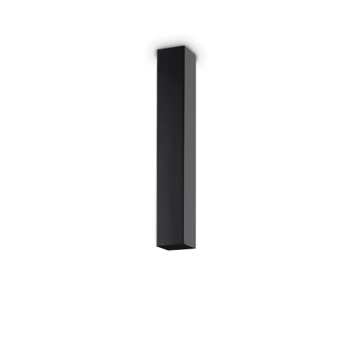 Светильник накладной SKY PL1 H40 NERO Ideal Lux чёрный 1 лампа, основание чёрное в стиле современный круглый