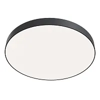 Светильник потолочный LED Zon C032CL-90W4K-RD-B Maytoni белый 1 лампа, основание чёрное в стиле модерн 