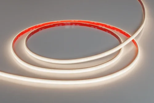 Светодиодная лента 24В 13Вт/м 1000Лм/м 4000К 90+ 10мм COB 480шт/м 5м IP67 Aqua Lane A2448010-02-4K Arte Lamp цвет LED нейтральный белый 4000K, световой поток Lm фото 2