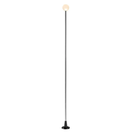 Ландшафтный светильник LED Notte 7123/1GLA Odeon Light уличный IP65 хром на 1 лампу, плафон белый в стиле хай-тек LED фото 5