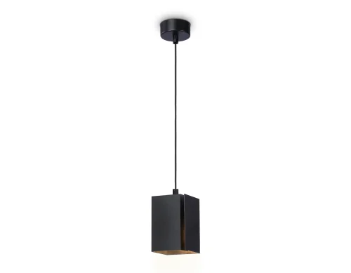 Светильник подвесной TN5125 Ambrella light чёрный 1 лампа, основание чёрное в стиле хай-тек современный 