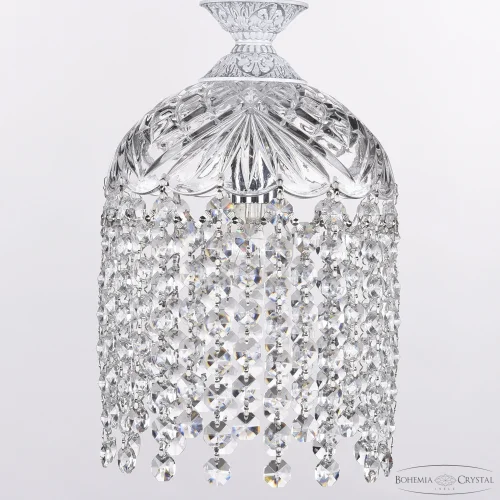 Светильник подвесной AL16781/16 WMN R Bohemia Ivele Crystal прозрачный 1 лампа, основание никель прозрачное в стиле классический r фото 4