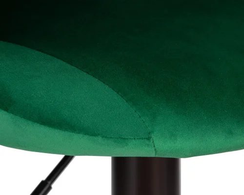 Стул барный набор 2 шт. SET-2 5007_BlackBase-LM LOGAN BLACK, зеленый велюр (MJ9-88), цвет основания черный Dobrin, /велюр, ножки/металл/чёрный, размеры - 840*1060***455*480 фото 8