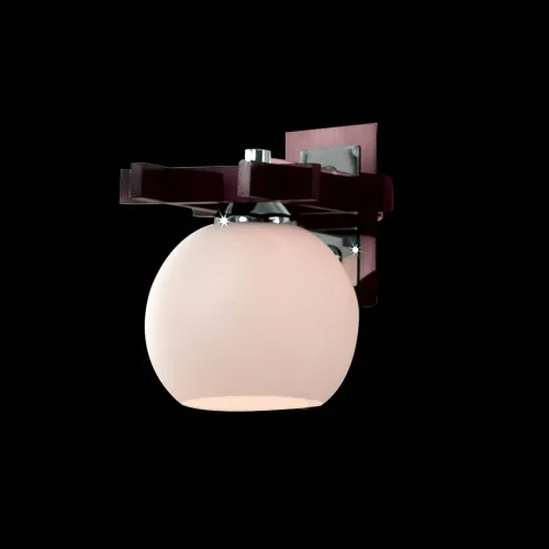 Бра Нарита CL114311 Citilux белый на 1 лампа, основание серое хром коричневое в стиле современный  фото 2