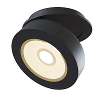 Светильник точечный LED Magic DL2003-L12B4K Maytoni чёрный 1 лампа, основание чёрное в стиле современный хай-тек круглый
