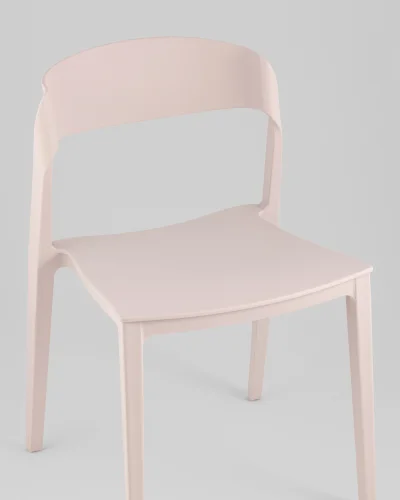 Стул Moris, пластик нежно-розовый УТ000039933 Stool Group, розовый/пластик, ножки/пластик/розовый, размеры - *775**** фото 11