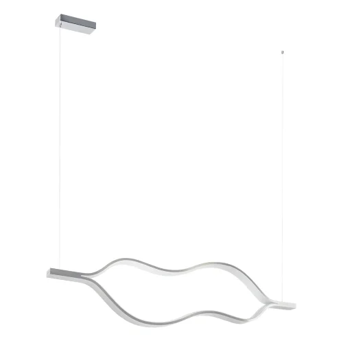 Светильник подвесной LED Tape Light 10403/1200 SN LOFT IT никель на 1 лампу, основание никель в стиле современный минимализм фото 3