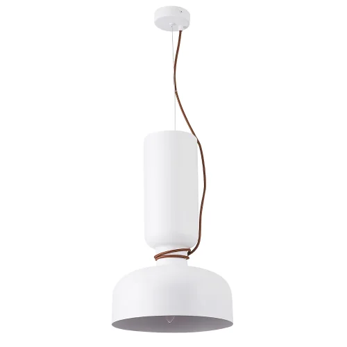 Светильник подвесной UNO SP1.3 WHITE Crystal Lux белый 1 лампа, основание белое в стиле минимализм 