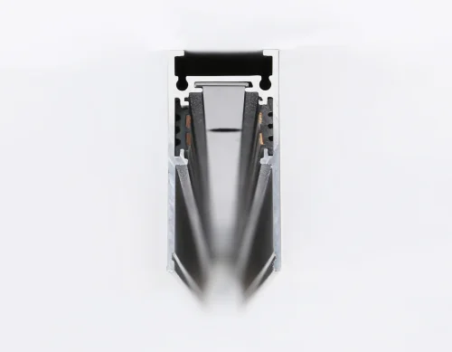 Шинопровод магнитный накладной Magnetic GL3301 Ambrella light чёрный в стиле хай-тек современный для светильников серии Magnetic шинопровод накладной фото 3
