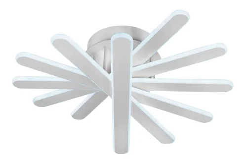 Светильник потолочный LED с пультом Twinkle 9043-6-X-T WH iLedex белый 1 лампа, основание белое в стиле современный хай-тек с пультом фото 3