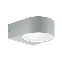 Бра IKO AP1 GRIGIO Ideal Lux серый на 1 лампу, основание серое в стиле современный 