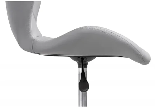 Компьютерное кресло Trizor gray 15335 Woodville, серый/экокожа, ножки/металл/хром, размеры - *810***530*530 фото 8