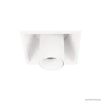 Светильник точечный LED Lens 10322/B White LOFT IT белый 1 лампа, основание белое в стиле современный хай-тек квадратный