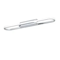 Светильник потолочный LED Conivarena 902161 Eglo хром на 1 лампу, основание хром в стиле хай-тек современный 