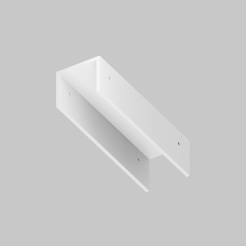 Коннектор прямой для профиля Exility IP O-TR001-SC180-W Maytoni белый в стиле хай-тек современный для светильников серии Exility IP exility ip уличная фото 2