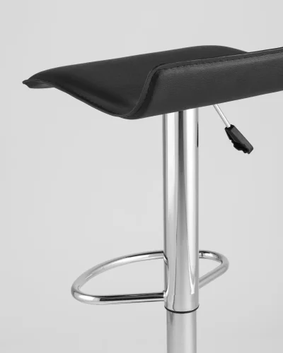 Стул барный hi-tec NEW, черный NP (набор 2 шт) УТ000038605 Stool Group, /экокожа, ножки/металл/, размеры - 630*830**** фото 6