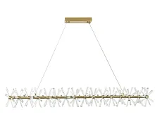 Светильник подвесной Альма 07672-100,36 Kink Light прозрачный 14 ламп, основание латунь в стиле модерн ветви
