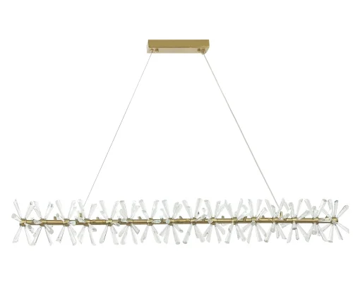 Светильник подвесной Альма 07672-100,36 Kink Light прозрачный 14 ламп, основание латунь в стиле современный ветви